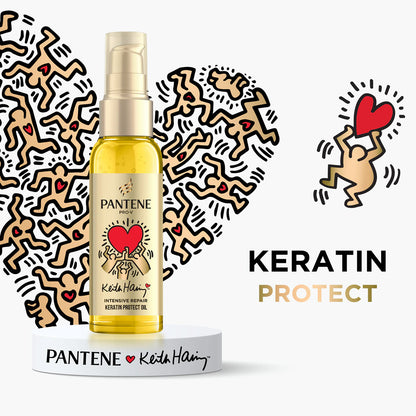 „Pantene“ Keith Haring Artist Edition rinkinys pažeistiems plaukams